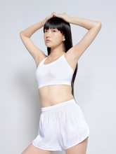 Load image into Gallery viewer, Train Fixed Bra in White