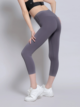 Load image into Gallery viewer, Fresh Start Crop Leggings in Lilac Grey