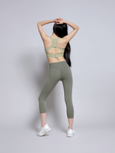 Load image into Gallery viewer, Twist Racer Bra in Avo