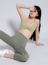 Load image into Gallery viewer, Twist Racer Bra in Avo