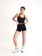 Load image into Gallery viewer, Core Racer Tank in Jet Black