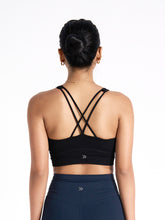 Load image into Gallery viewer, Game On Bra in Jet Black