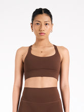 Load image into Gallery viewer, Flex Weave Bra in Coffee