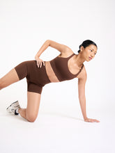 Load image into Gallery viewer, Flex Weave Bra in Coffee