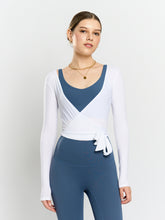 Load image into Gallery viewer, Ultra Lush Long Sleeve Wrap in White