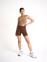 Load image into Gallery viewer, Pulse Strappy Bra in Mocha Mousse