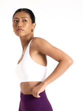 Load image into Gallery viewer, Move Cross Bra in White