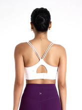 Load image into Gallery viewer, Move Cross Bra in White