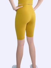 Load image into Gallery viewer, Energy Biker Shorts 9" in Butter