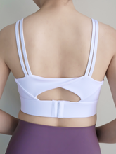 Load image into Gallery viewer, Form Twist Bra in White
