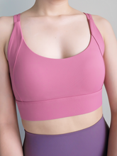 Load image into Gallery viewer, Form Twist Bra in Fuchsia