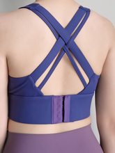 Load image into Gallery viewer, Pulse Strappy Bra in Navy