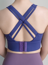 Load image into Gallery viewer, Pulse Strappy Bra in Navy
