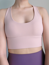 Load image into Gallery viewer, Pulse Strappy Bra in Beige