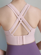 Load image into Gallery viewer, Pulse Strappy Bra in Beige
