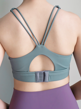 Load image into Gallery viewer, Move Cross Bra in Forest