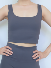 Load image into Gallery viewer, Flow Crop in Grey Purple