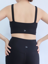 Load image into Gallery viewer, All Day Ribbed Bra in Midnight