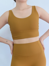 Load image into Gallery viewer, All Day Ribbed Bra in Dawn