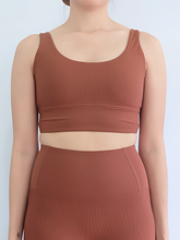Load image into Gallery viewer, All Day Ribbed Bra in Dusk