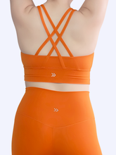 Load image into Gallery viewer, Fresh Start Bra in Tangerine