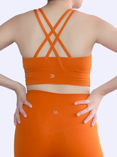 Load image into Gallery viewer, Fresh Start Bra in Tangerine