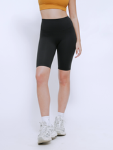 Load image into Gallery viewer, Energy Biker Shorts 9&quot; in Jet Black
