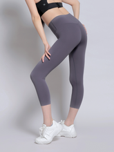 Load image into Gallery viewer, Fresh Start Crop Leggings in Lilac Grey
