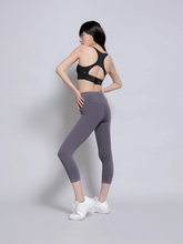 Load image into Gallery viewer, Fresh Start Crop Leggings in Lilac Grey
