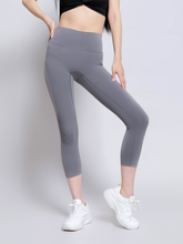 Load image into Gallery viewer, Fresh Start Crop Leggings in Ash Grey
