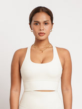 Load image into Gallery viewer, Active Cross Bra in Vanilla Milk
