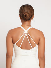 Load image into Gallery viewer, Active Cross Bra in Vanilla Milk
