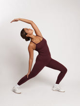 Load image into Gallery viewer, Active Leggings in Deep Burgundy
