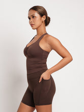 Load image into Gallery viewer, Active Pocket Shorts 6" in Dark Chocolate
