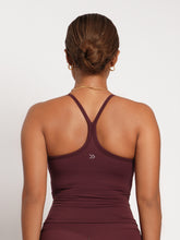 Load image into Gallery viewer, Active Racer Tank in Deep Burgundy
