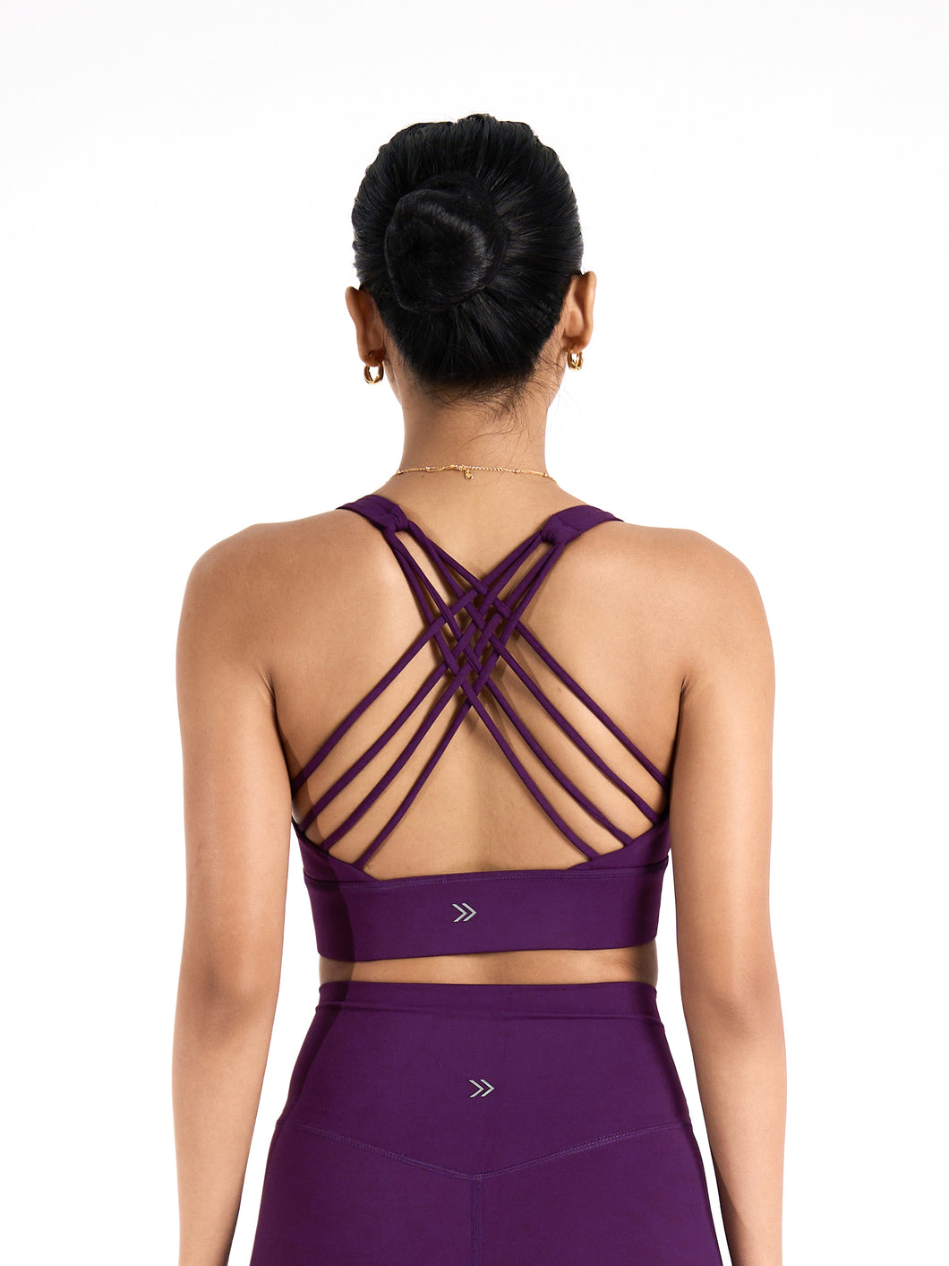 Flex Weave Bra in Berry Sangria