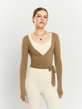 Load image into Gallery viewer, Ultra Lush Long Sleeve Wrap in Teddy Bear
