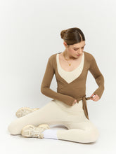 Load image into Gallery viewer, Ultra Lush Long Sleeve Wrap in Teddy Bear
