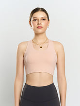 Load image into Gallery viewer, Pulse Strappy Bra in Beige
