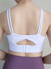 Load image into Gallery viewer, Form Twist Bra in White
