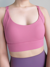 Load image into Gallery viewer, Form Twist Bra in Fuchsia
