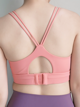 Load image into Gallery viewer, Move Cross Bra in Peach
