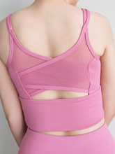 Load image into Gallery viewer, Francine Mesh Bra in French Rose
