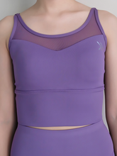 Load image into Gallery viewer, Francine Mesh Bra in Lavender
