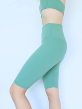 Load image into Gallery viewer, Energy Biker Shorts 9&quot; in Aquamarine
