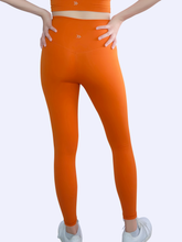 Load image into Gallery viewer, Essential Leggings in Tangerine
