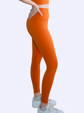 Load image into Gallery viewer, Essential Leggings in Tangerine
